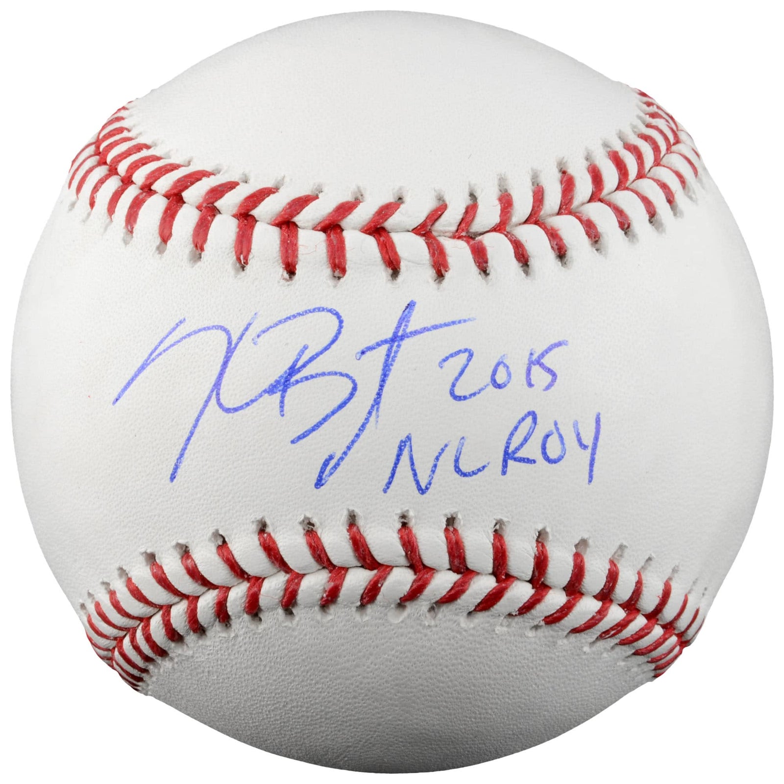 Kris Bryant Chicago Cubs Fanatics Authentic Autographed Baseball with "2015 NL ROY" Inscription - The Ballers Bank