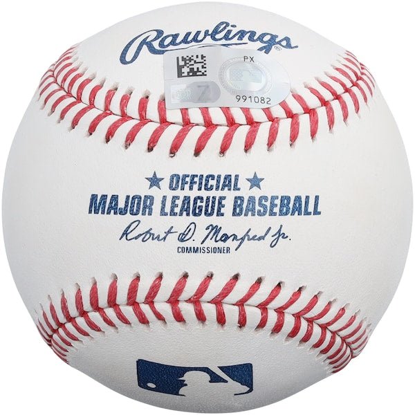 Kyle Stowers Miami Marlins Autographed Fanatics Authentic Baseball with "Let's Go Fish" Inscription - The Ballers Bank