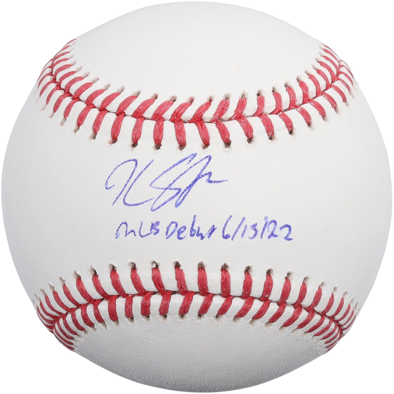 Kyle Stowers Miami Marlins Autographed Fanatics Authentic Baseball with "MLB Debut 6/13/22" Inscription - The Ballers Bank