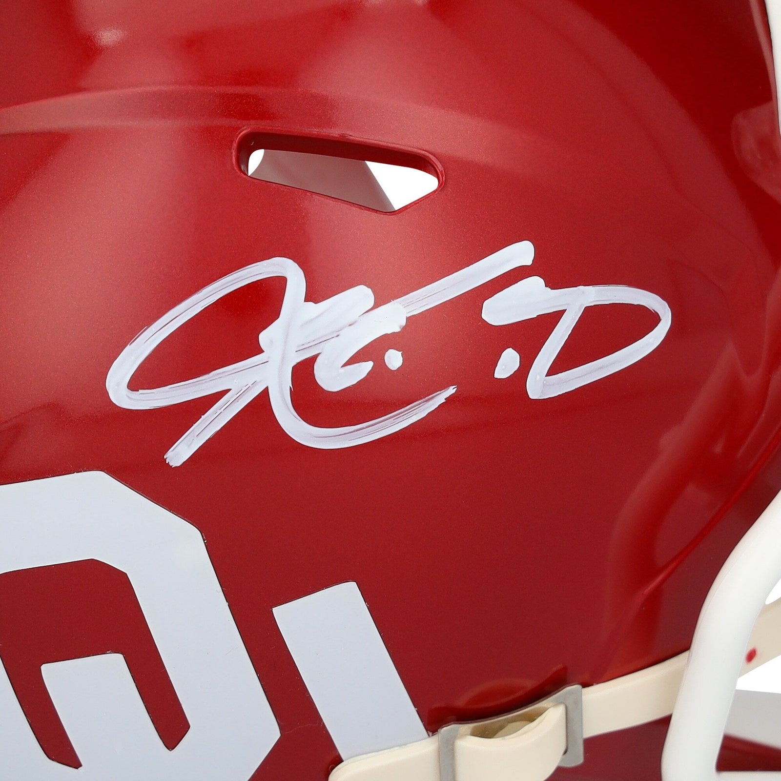 Kyler Murray Oklahoma Sooners Autographed Fanatics Authentic Riddell Speed Mini Helmet - The Ballers Bank