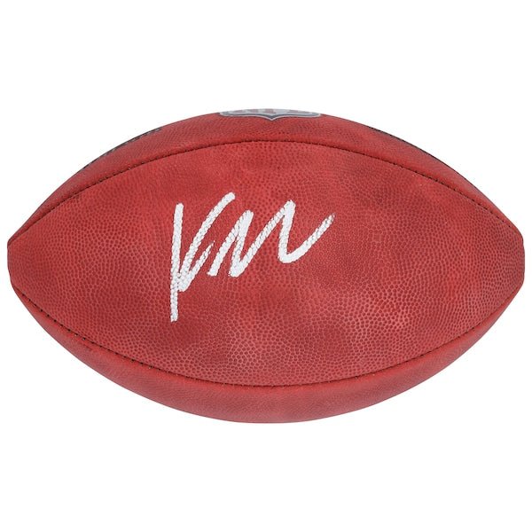 Kyren Williams Los Angeles Rams Autographed Fanatics Authentic Wilson Duke Full Color Football - The Ballers Bank