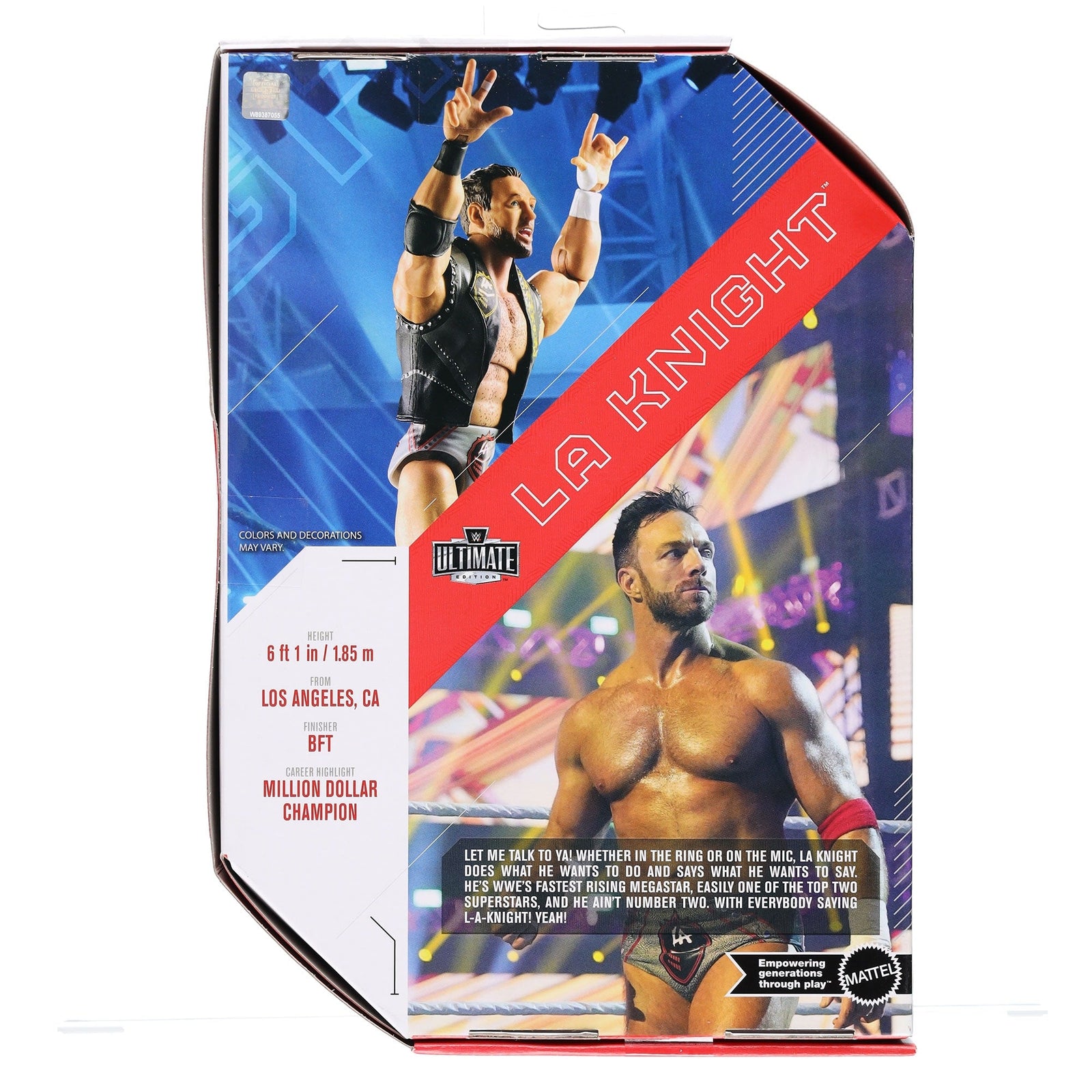 LA Knight WWE Mattel Ultimate Edition Wave 23 Action Figure - The Ballers Bank