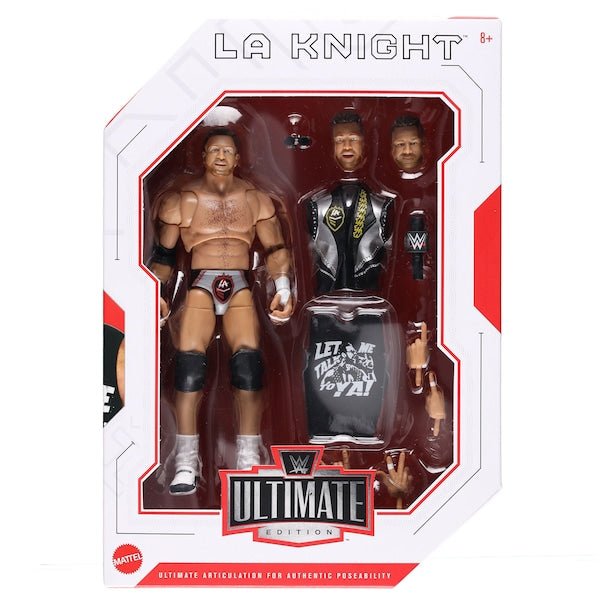LA Knight WWE Mattel Ultimate Edition Wave 23 Action Figure - The Ballers Bank