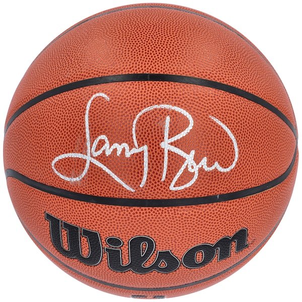 Larry Bird Boston Celtics Fanatics Authentic Autographed Wilson Authentic Series Indoor/Outdoor Basketball - The Ballers Bank