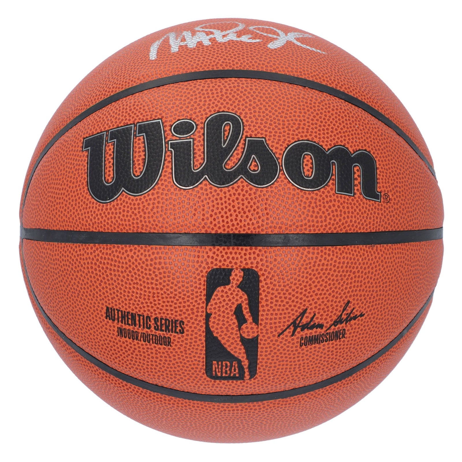 Magic Johnson Los Angeles Lakers Fanatics Authentic Autographed Wilson Authentic Series Indoor/Outdoor Basketball - The Ballers Bank