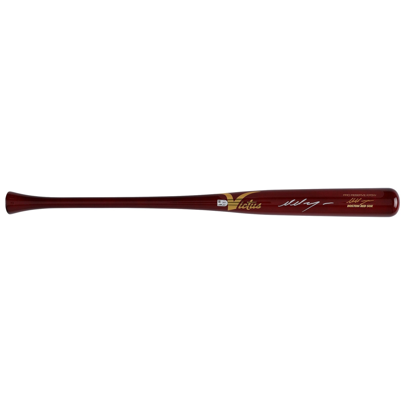 Marcelo Mayer Boston Red Sox Autographed Fanatics Authentic Victus Game Model Bat - The Ballers Bank