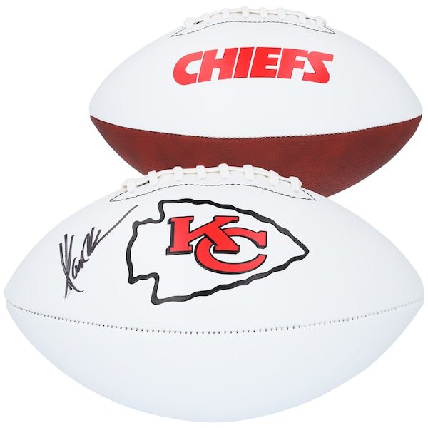 Marcus Allen Kansas City Chiefs Autographed Fanatics Authentic Franklin White Panel Football - The Ballers Bank