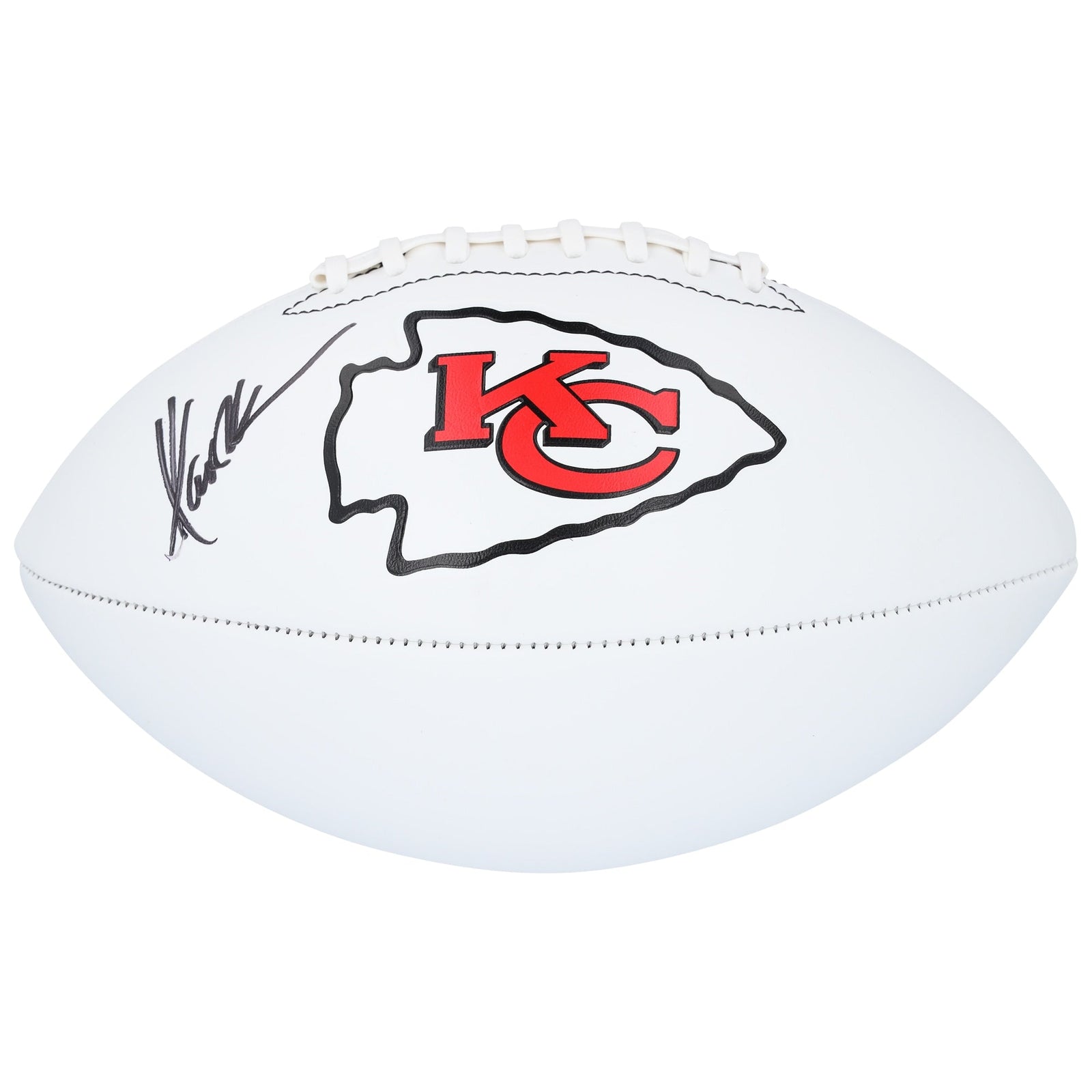 Marcus Allen Kansas City Chiefs Autographed Fanatics Authentic Franklin White Panel Football - The Ballers Bank