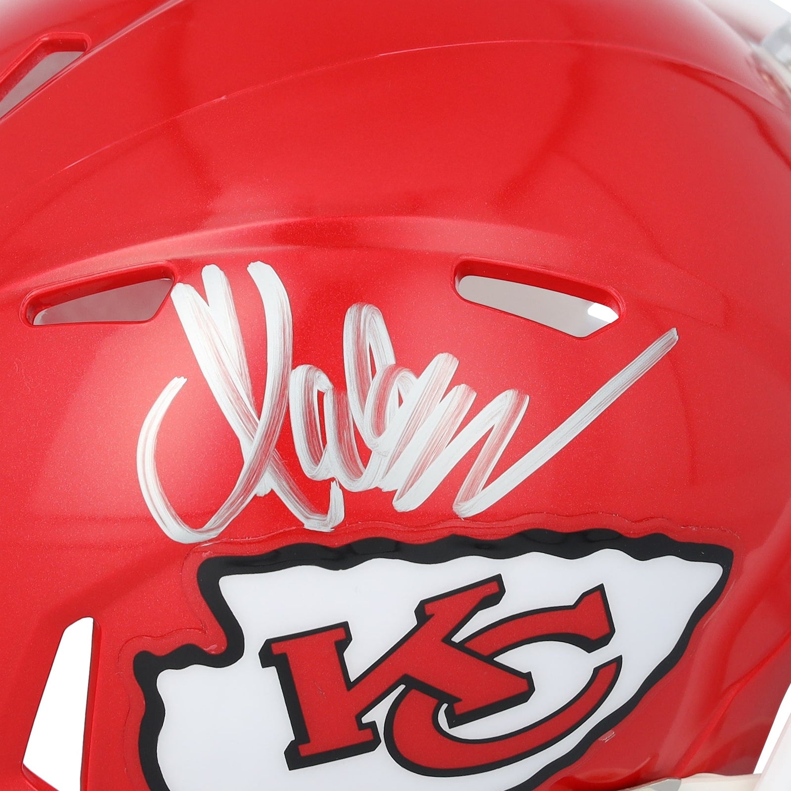 Marcus Allen Kansas City Chiefs Autographed Fanatics Authentic Riddell Speed Mini Helmet - The Ballers Bank
