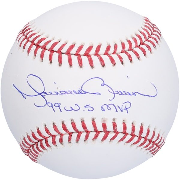 Mariano Rivera New York Yankees Fanatics Authentic Autographed Baseball with "99 WS MVP" Inscription - The Ballers Bank