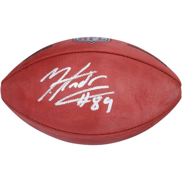 Mark Andrews Baltimore Ravens Fanatics Authentic Autographed Duke Game Football - The Ballers Bank