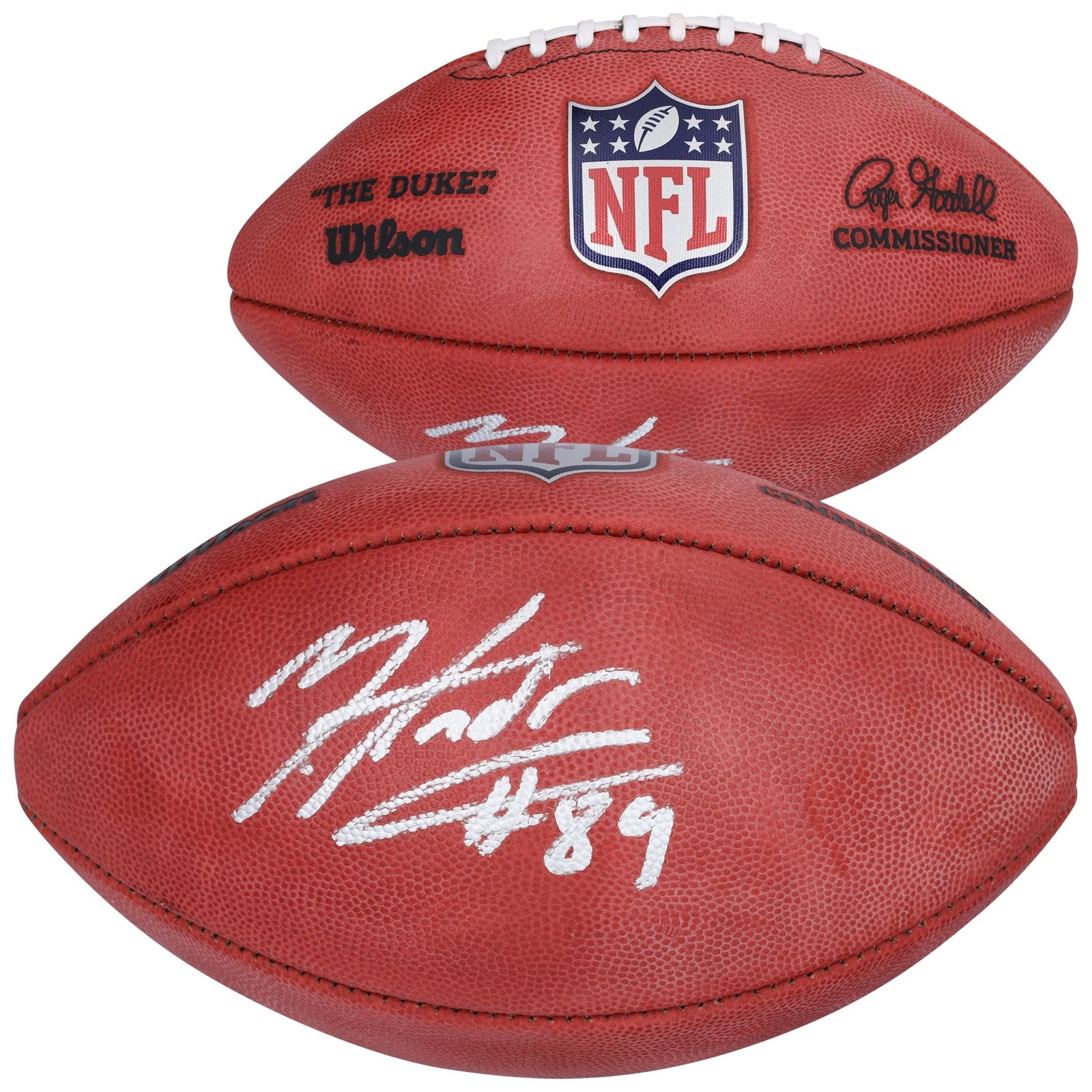 Mark Andrews Baltimore Ravens Fanatics Authentic Autographed Duke Game Football - The Ballers Bank