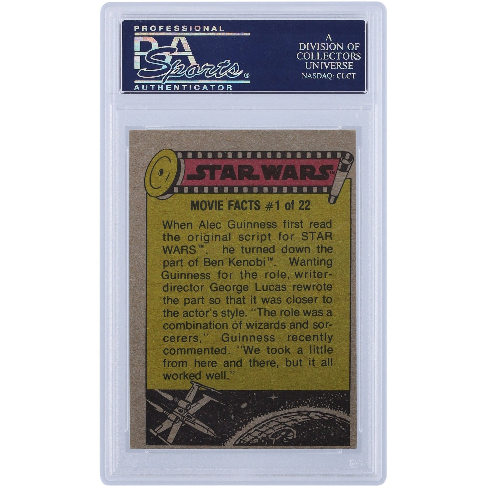Mark Hamill Autographed 1977 Topps Star Wars 263 PSA Authenticated Card - The Ballers Bank