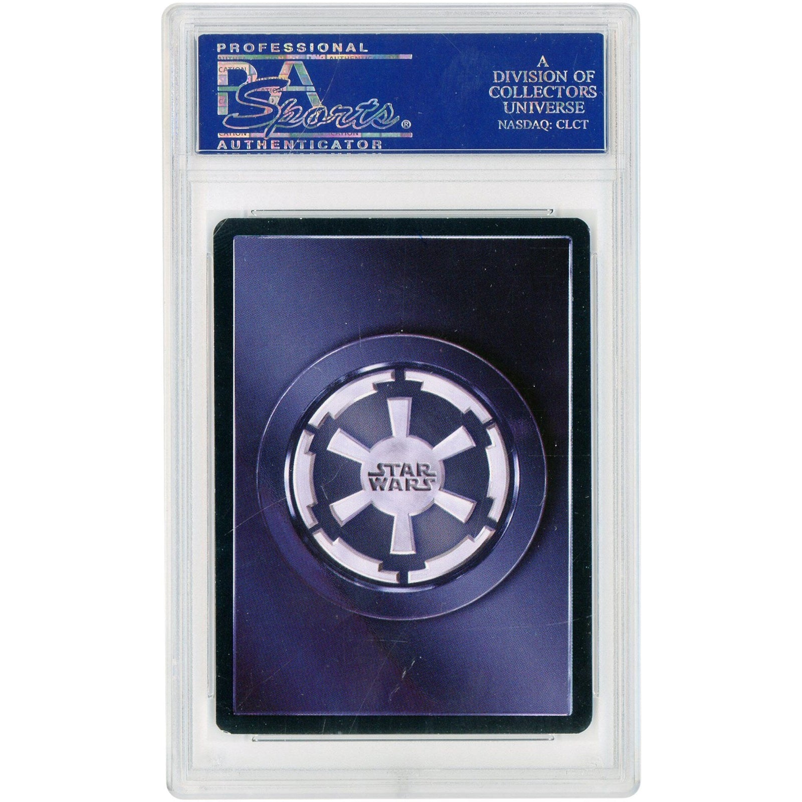 Mark Hamill Star Wars Autographed 1995 CCG 5 PSA Authenticated Card with "But I Cant See!" Inscription - The Ballers Bank