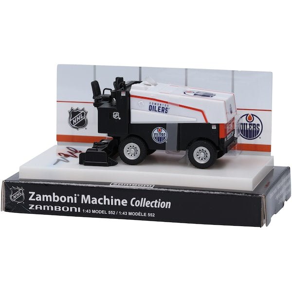 Mark Messier Edmonton Oilers Autographed Fanatics Authentic 1:43 Scale Die - Cast Zamboni - The Ballers Bank