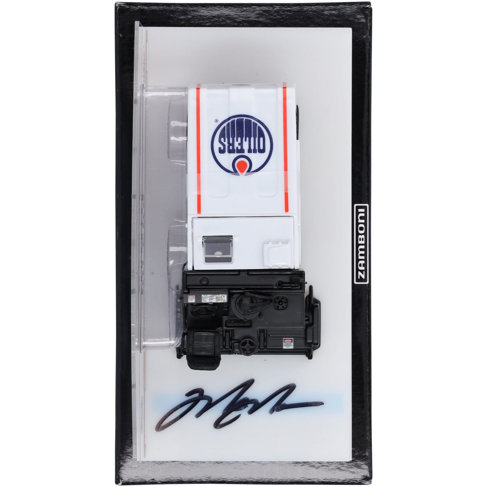 Mark Messier Edmonton Oilers Autographed Fanatics Authentic 1:43 Scale Die - Cast Zamboni - The Ballers Bank