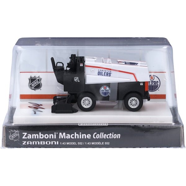 Mark Messier Edmonton Oilers Autographed Fanatics Authentic 1:43 Scale Die - Cast Zamboni - The Ballers Bank