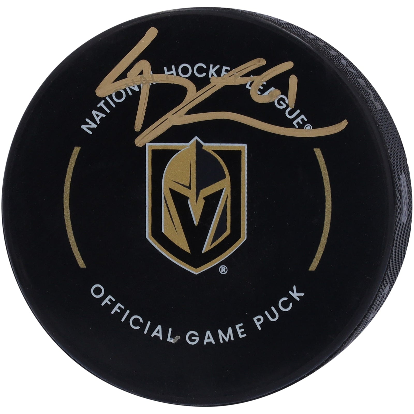 Mark Stone Vegas Golden Knights Autographed Fanatics Authentic Official Game Puck - The Ballers Bank