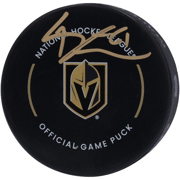Mark Stone Vegas Golden Knights Autographed Fanatics Authentic Official Game Puck - The Ballers Bank
