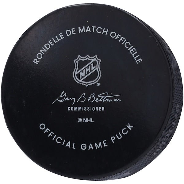 Mark Stone Vegas Golden Knights Autographed Fanatics Authentic Official Game Puck - The Ballers Bank