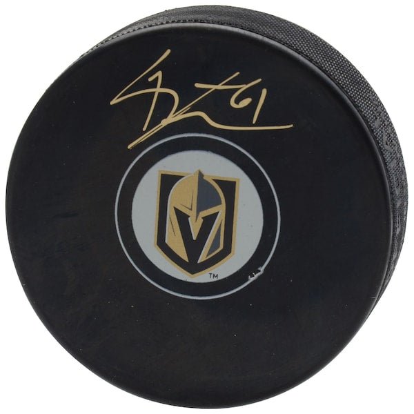 Mark Stone Vegas Golden Knights Fanatics Authentic Autographed Hockey Puck - The Ballers Bank
