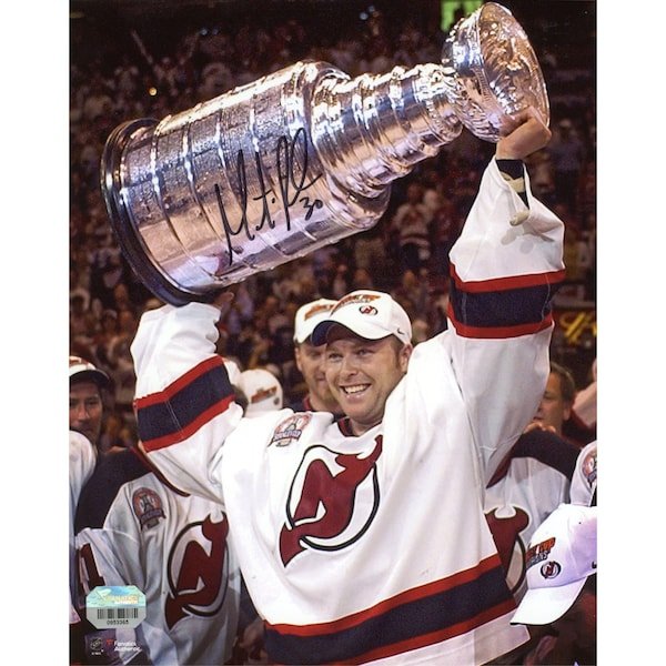Martin Brodeur New Jersey Devils Fanatics Authentic Autographed 8" x 10" Raising Cup Photograph - The Ballers Bank