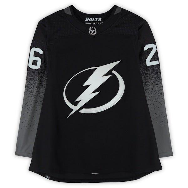 Martin St. Louis Tampa Bay Lightning Autographed Fanatics Authentic Black Alternate adidas Jersey - The Ballers Bank