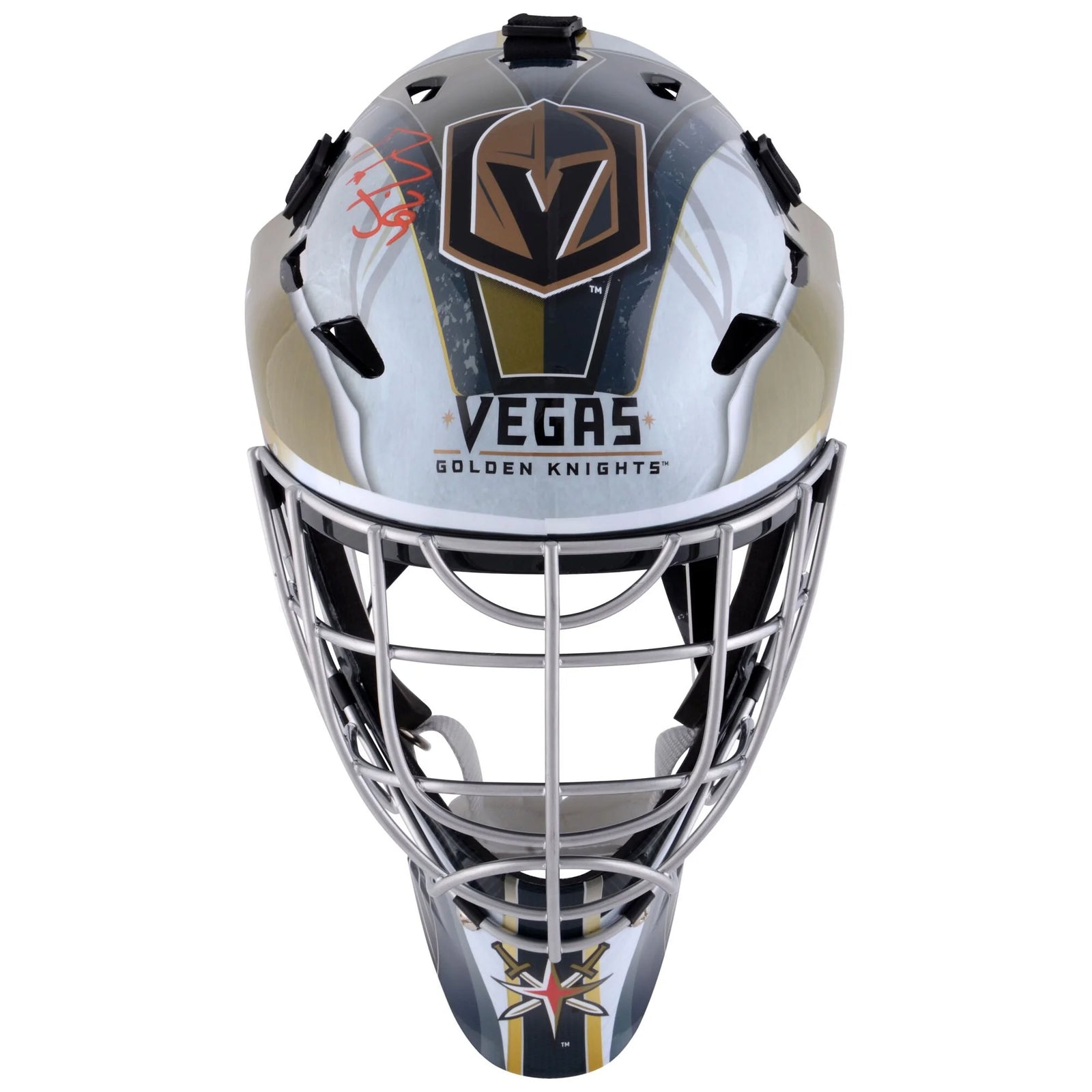 Marc-Andre Fleury Signed Vegas Golden Knights Replica Goalie Mask | Authenticated