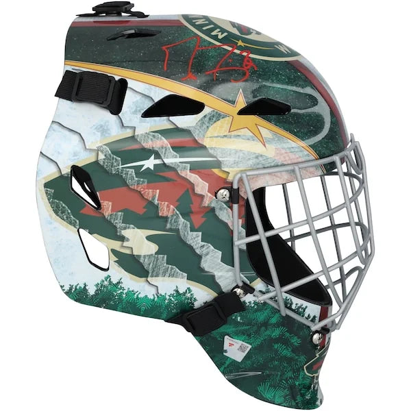 Marc-Andre Fleury Signed Minnesota Wild Replica Goalie Mask | Authenticated