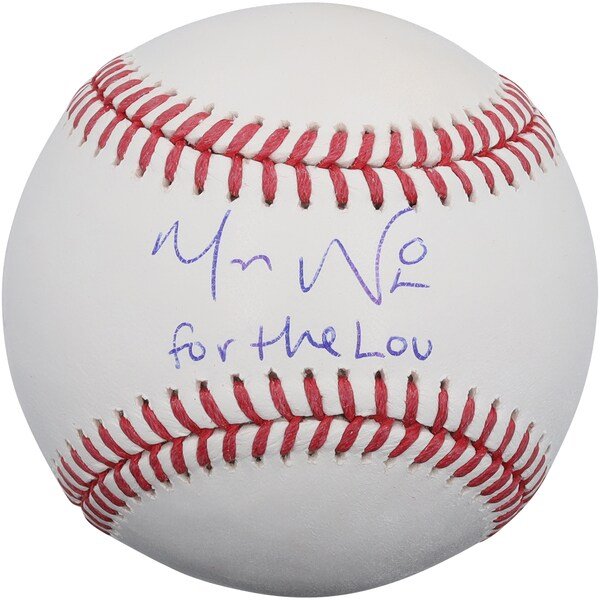Masyn Winn St. Louis Cardinals Autographed Fanatics Authentic Baseball with "For The Lou" Inscription - The Ballers Bank