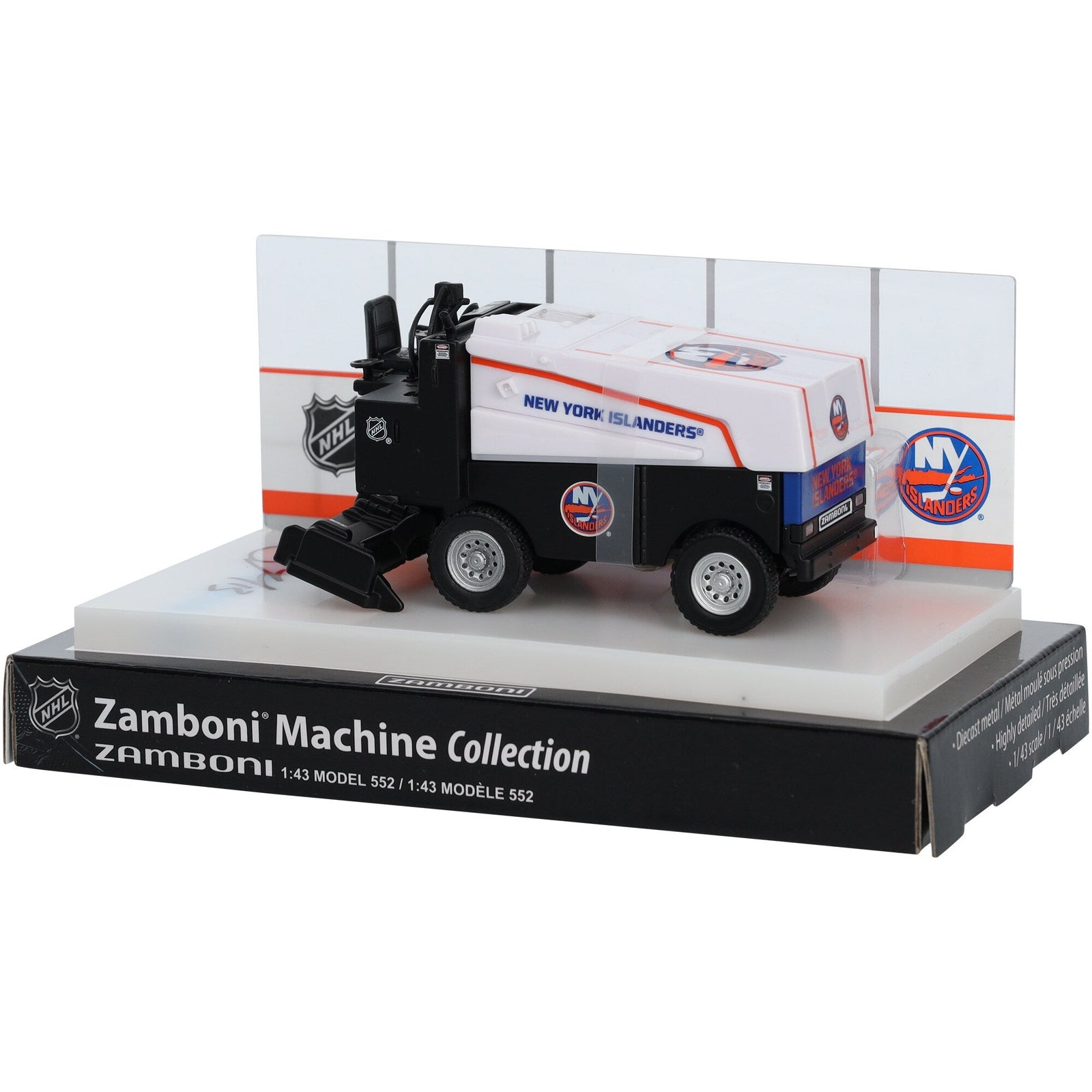 Mathew Barzal New York Islanders Autographed Fanatics Authentic 1:43 Scale Die - Cast Zamboni - The Ballers Bank