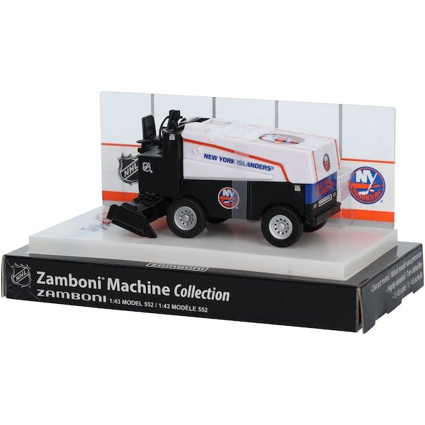 Mathew Barzal New York Islanders Autographed Fanatics Authentic 1:43 Scale Die - Cast Zamboni - The Ballers Bank