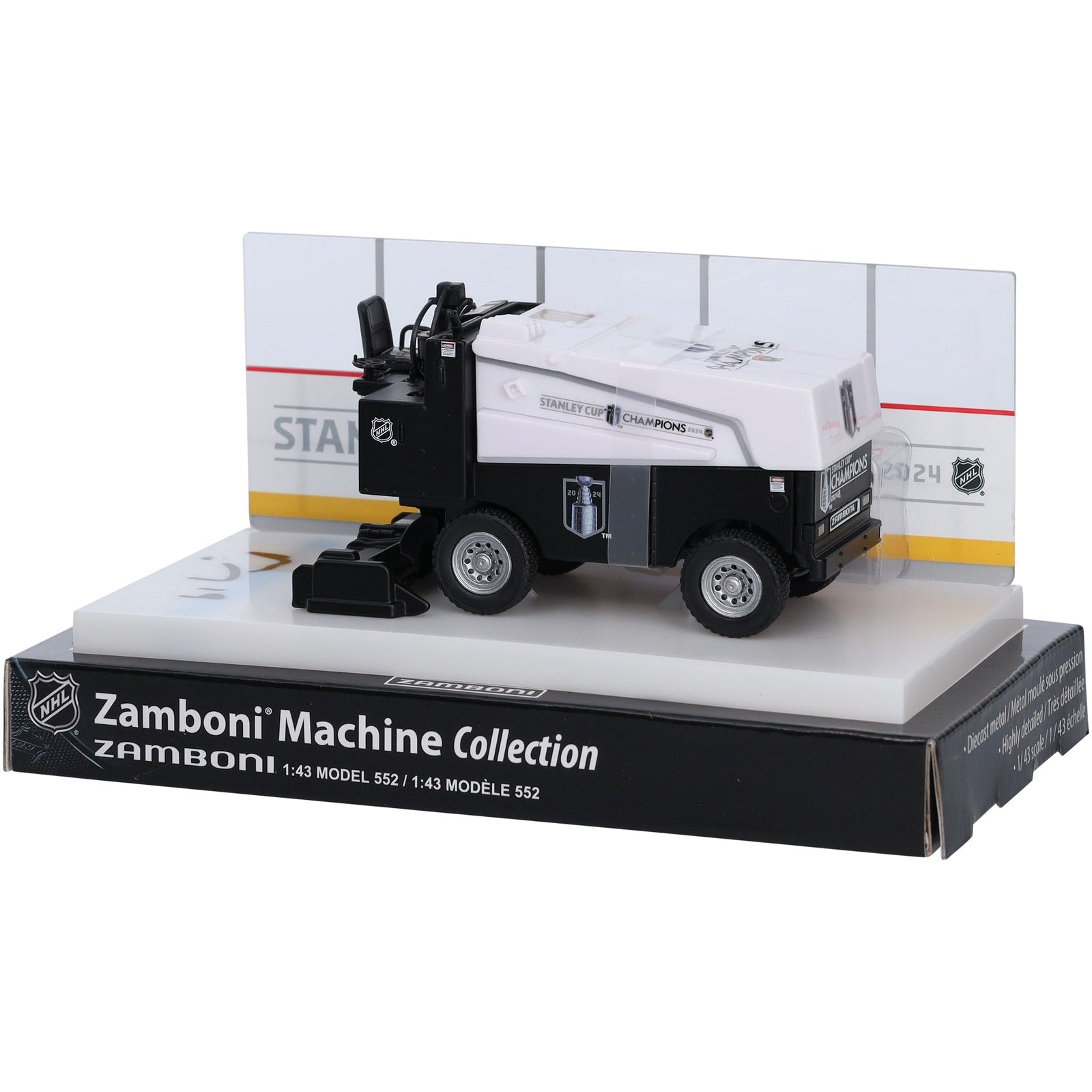 Matthew Tkachuk Florida Panthers Autographed Fanatics Authentic 2024 Stanley Cup Champions 1:43 Scale Die - Cast Zamboni - The Ballers Bank