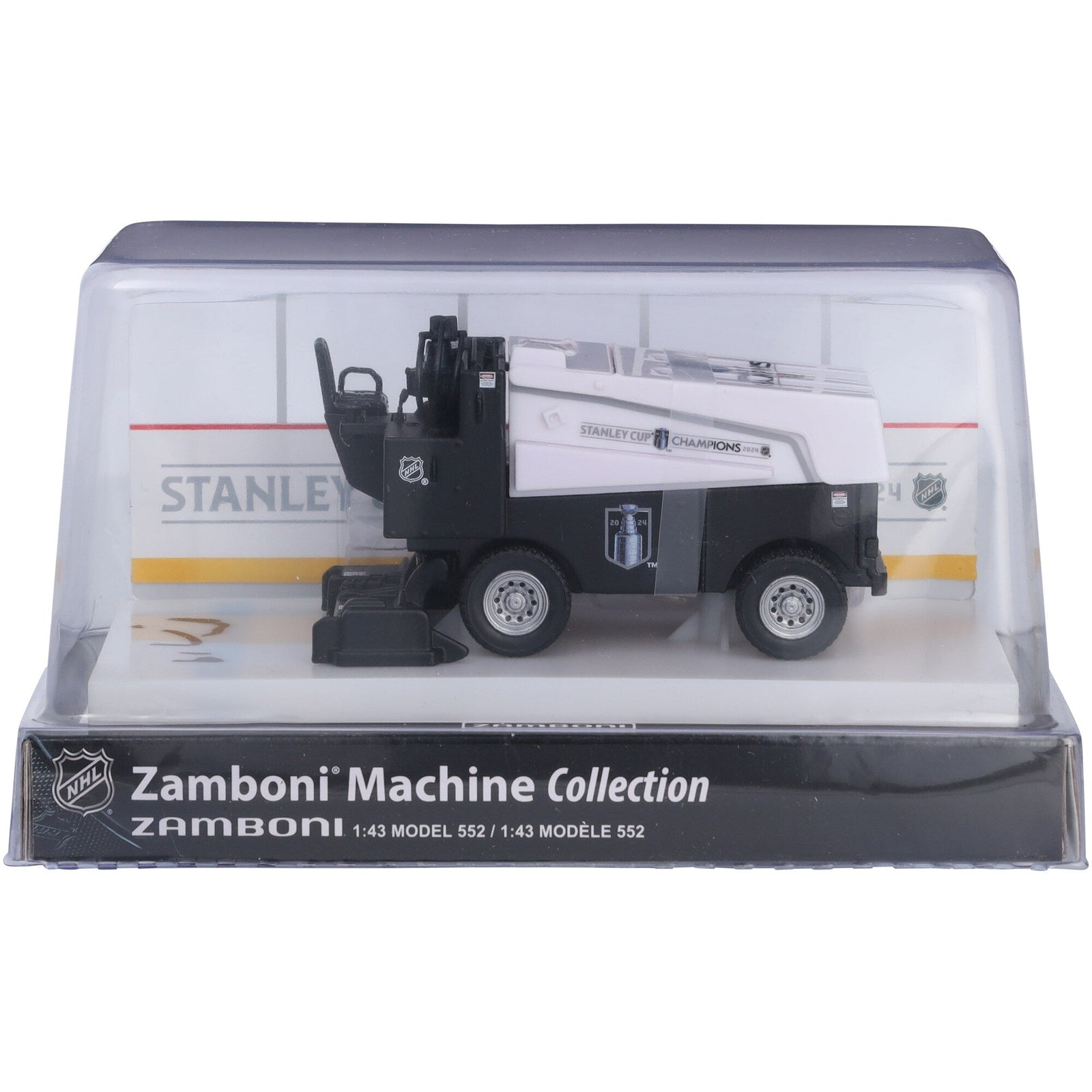 Matthew Tkachuk Florida Panthers Autographed Fanatics Authentic 2024 Stanley Cup Champions 1:43 Scale Die - Cast Zamboni - The Ballers Bank