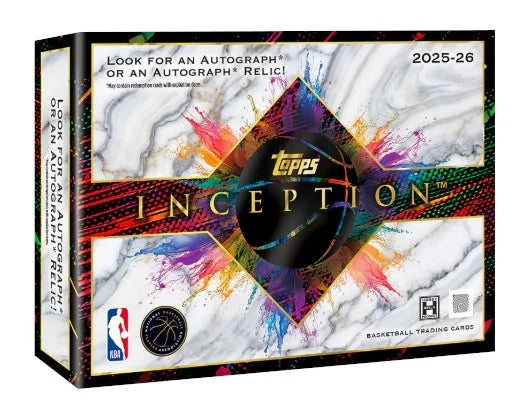 2025-26 Topps Inception Basketball Hobby 8 Box Case (Ships Sealed Only)