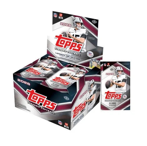 2026 Topps Football Jumbo 6 Box Case (Ships Sealed Only)