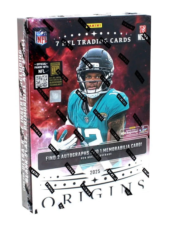 2025 Panini Origins Football Hobby 16 Box Case (Ships Sealed Only) - B4