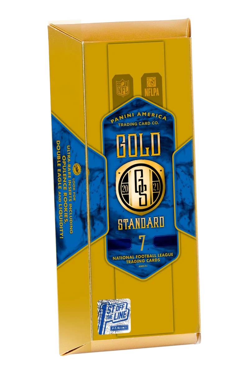 2021 Panini Gold Standard Football 1st Off The Line Hobby Box (Ships Sealed Only)