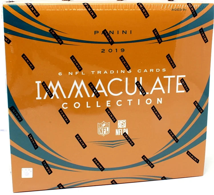 2019 Panini Immaculate Football Hobby 6 Box Case (Ships Sealed Only) - B6