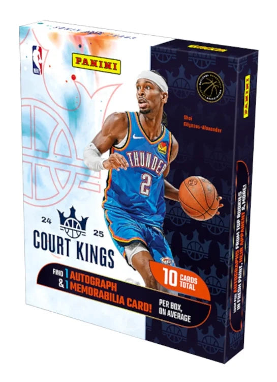 2024-25 Panini Court Kings Basketball Hobby 16 Box Case (Ships Sealed Only) - B6
