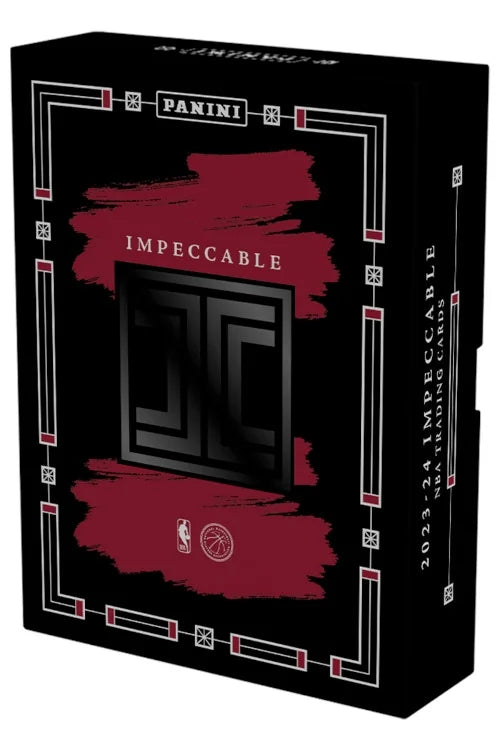 2023-24 Panini Impeccable Basketball Hobby 3 Box Case (Ships Sealed Only) - B8