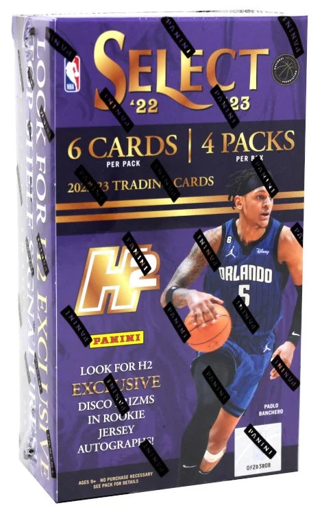 2022-23 Panini Select Basketball H2 20 Box Case (Ships Sealed Only) - B6