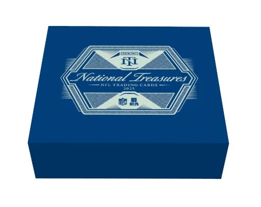 2025 Panini National Treasures Football Hobby 4 Box Case (Ships Sealed Only) - B8