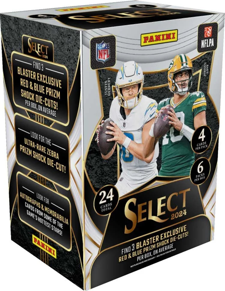 2024 Panini Select Football Blaster 20 Box Case (Ships Sealed Only) - B6