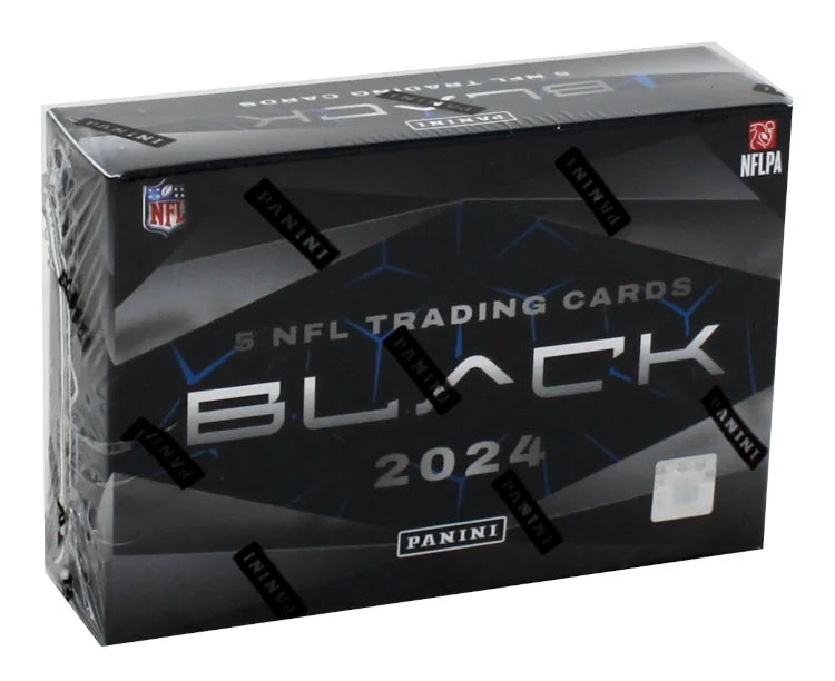 2024 Panini Black Football Hobby 12 Box Case (Ships Sealed Only) - B6