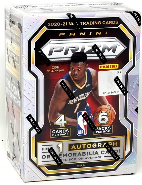 2020-21 Panini Prizm Basketball Blaster 20 Box Case (Ships Sealed Only) - B6