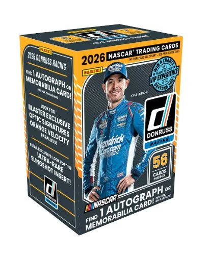 2026 Panini Donruss Racing Blaster 20 Box Case (Ships Sealed Only) - B3