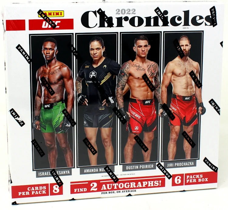 2022 Panini Chronicles UFC Hobby 12 Box Case (Ships Sealed Only) - B4