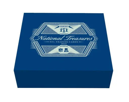 2025 Panini National Treasures Football Hobby 4 Box Case (Ships Sealed Only) - B10