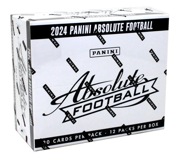 2024 Panini Absolute Football Fat Pack 20 Box Case (Ships Sealed Only) - B10